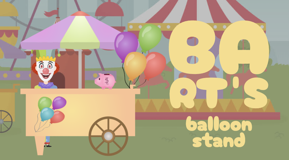 Bart's Balloon Stand — MindMetrics assessment experience