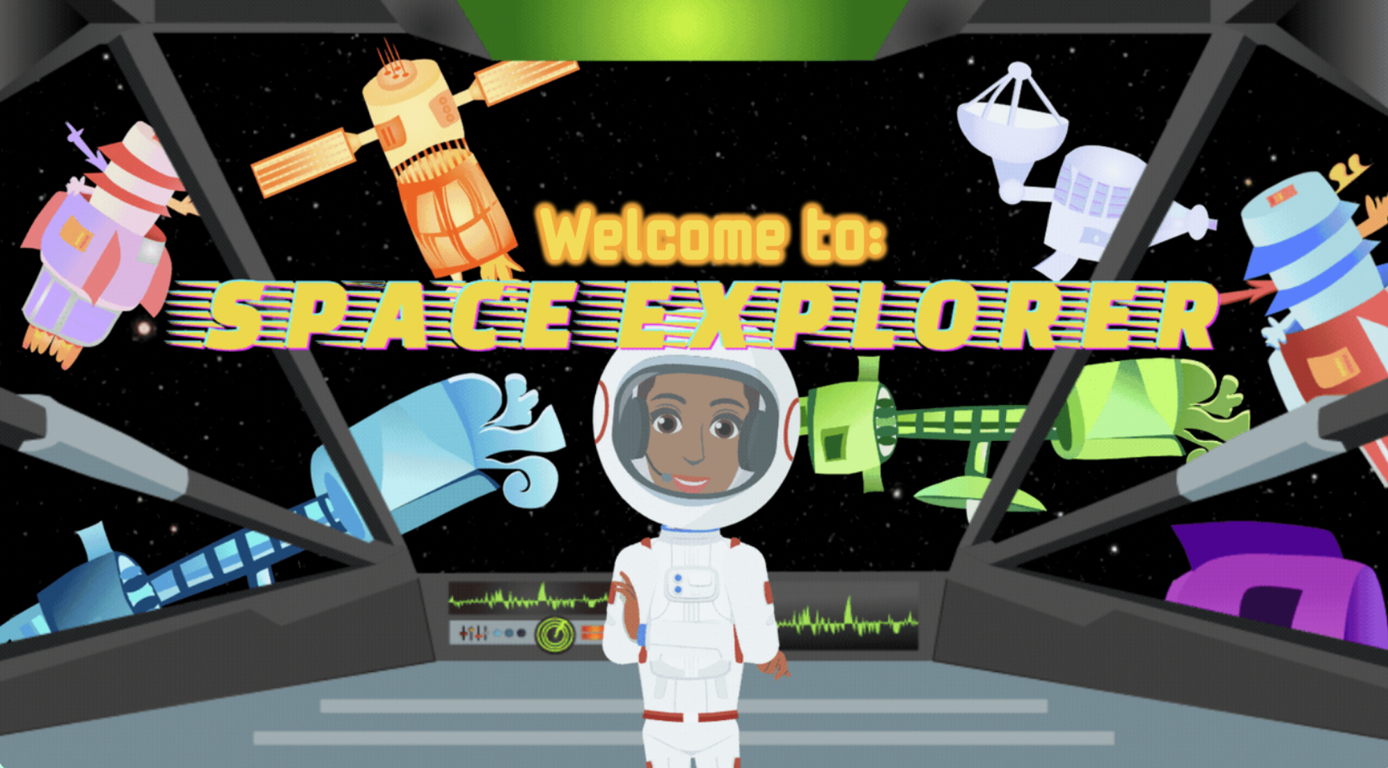 Space Explorer — MindMetrics assessment experience